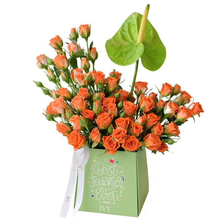 Teacher's Flowers Box