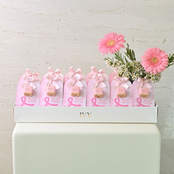 Think Pink Card Giveaways Tray