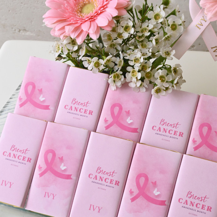 Think Pink Slim Bars Tray