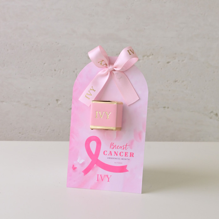 Think Pink Chocolate Card