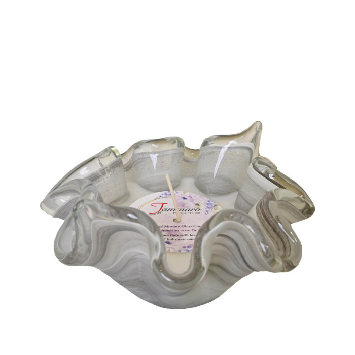 Murano Candle Grey M