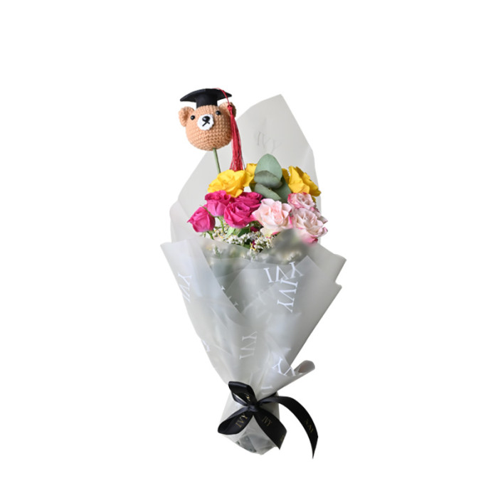Graduation Kids Bouquet Bear S