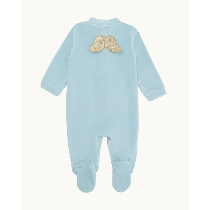 Sleep & Snuggle Velour AW GS - Gold & Blue