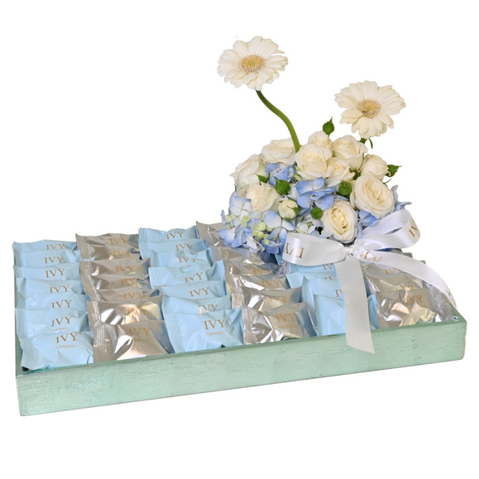 Truffles Tray Blue 40