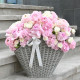 Blush Garden Basket