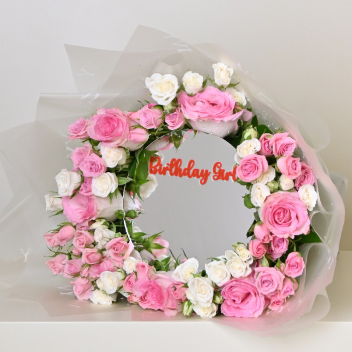 Birthday Mirror Bouquet