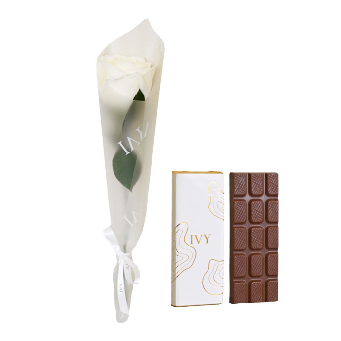 Single Rose White