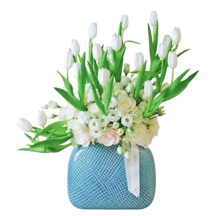 Pixel Tulips