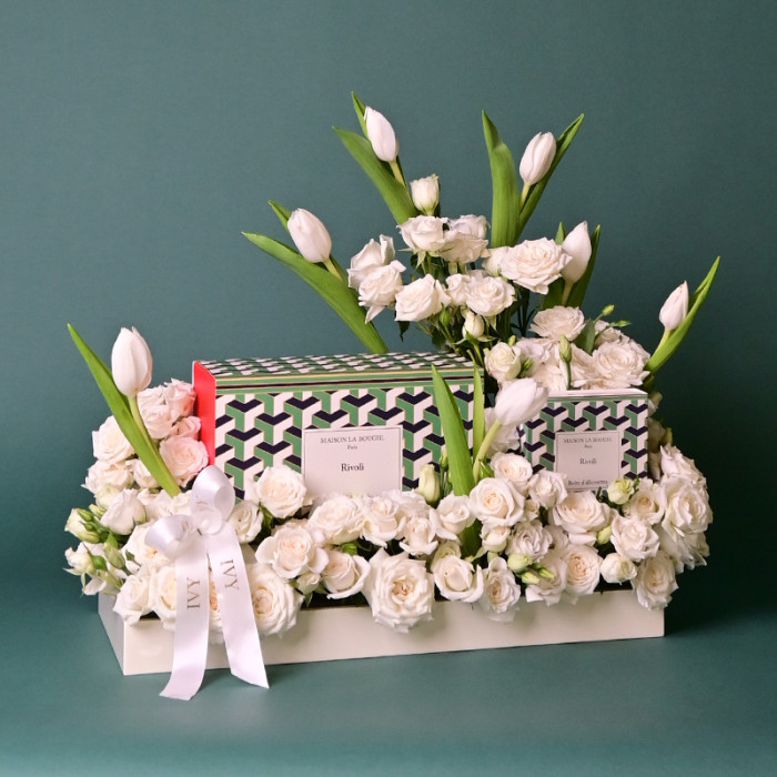 Rivoli Candle Gift Tray