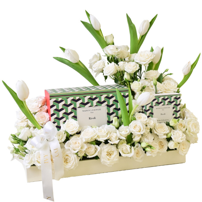 Rivoli Candle Gift Tray