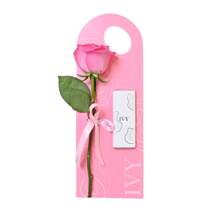 Rose Medium Bar Card