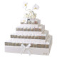 Signature Cubes Tower Silver