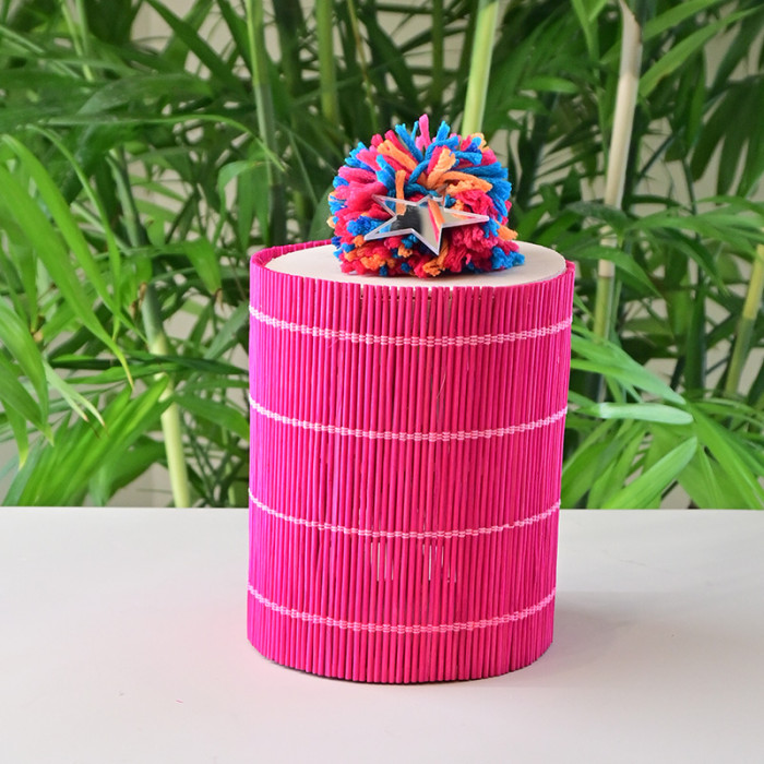 Bamboo Box Pink (Empty)