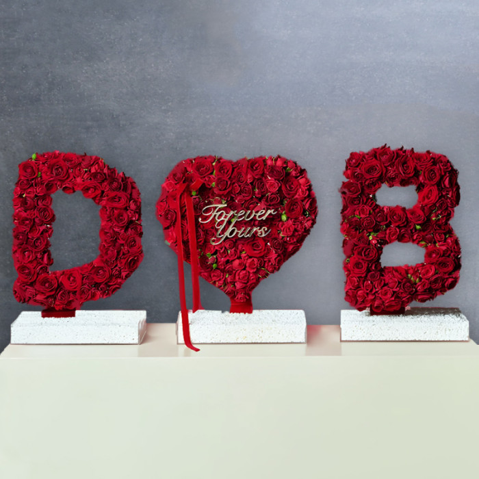 Lovers' Initials